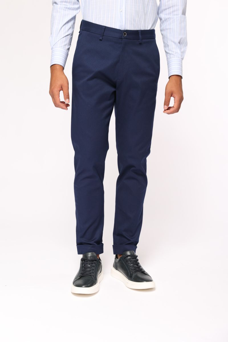 Men's navy blue trousers