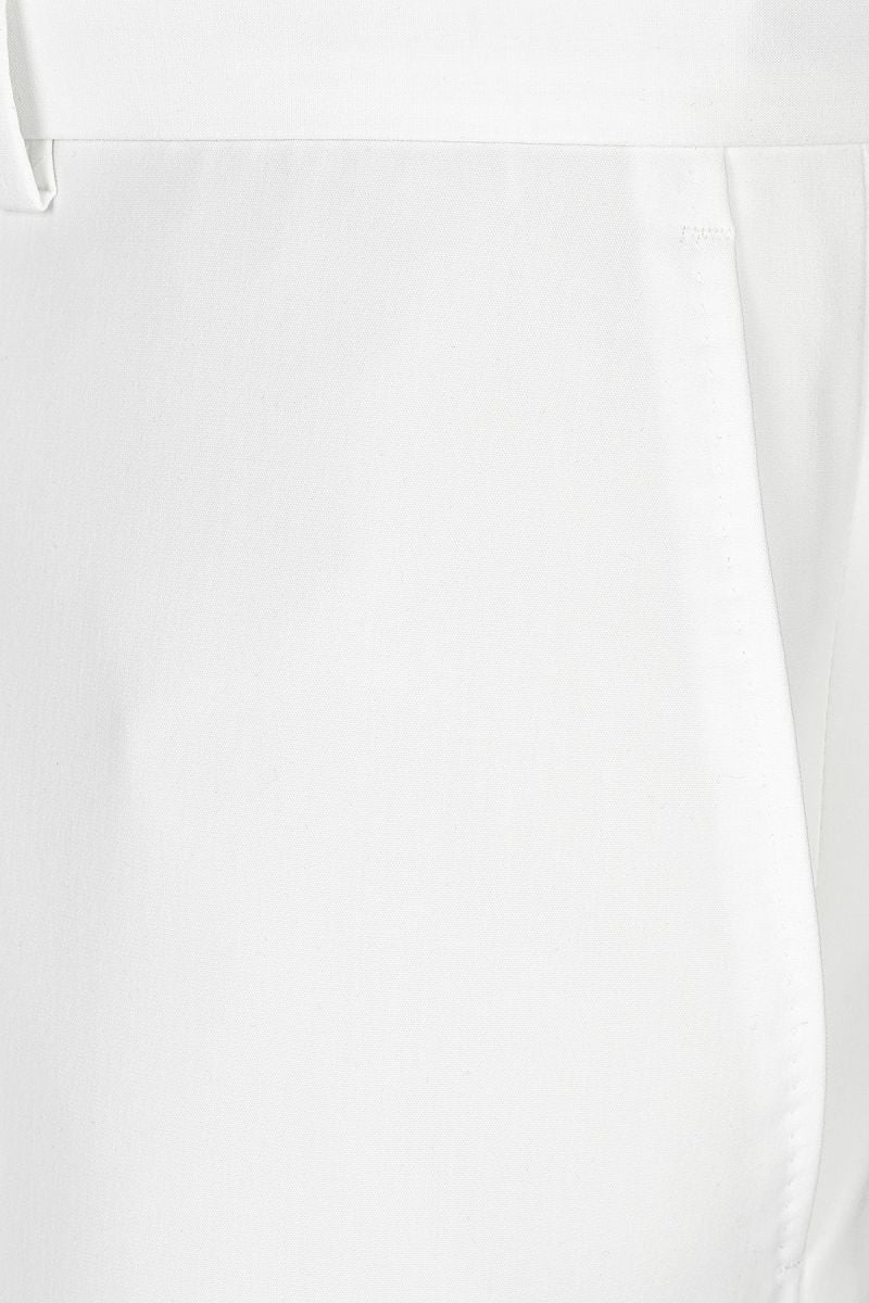 бял мъжки панталон