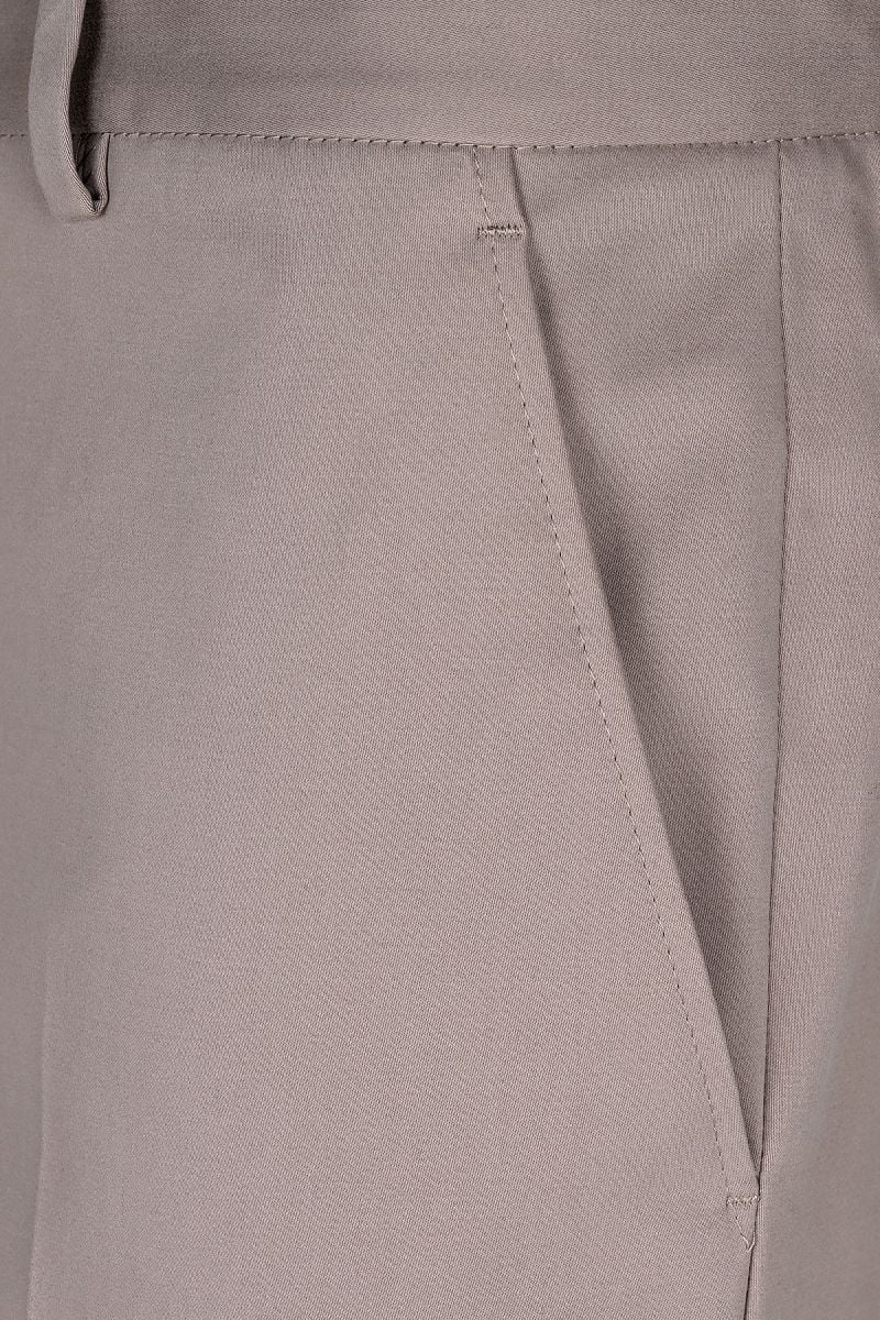 Мъжки втален чино панталон от камел сатениран памук