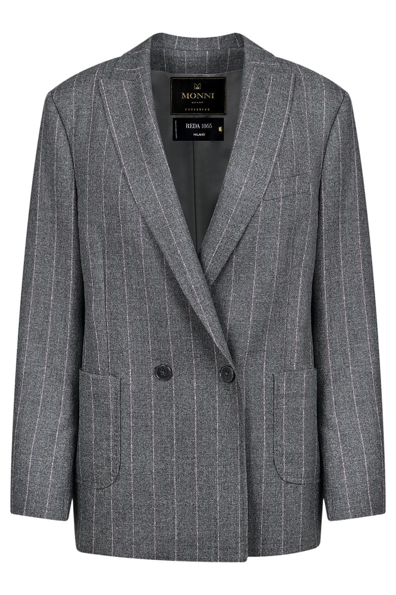 Дамско сако с рае от 100% италианска вълна 