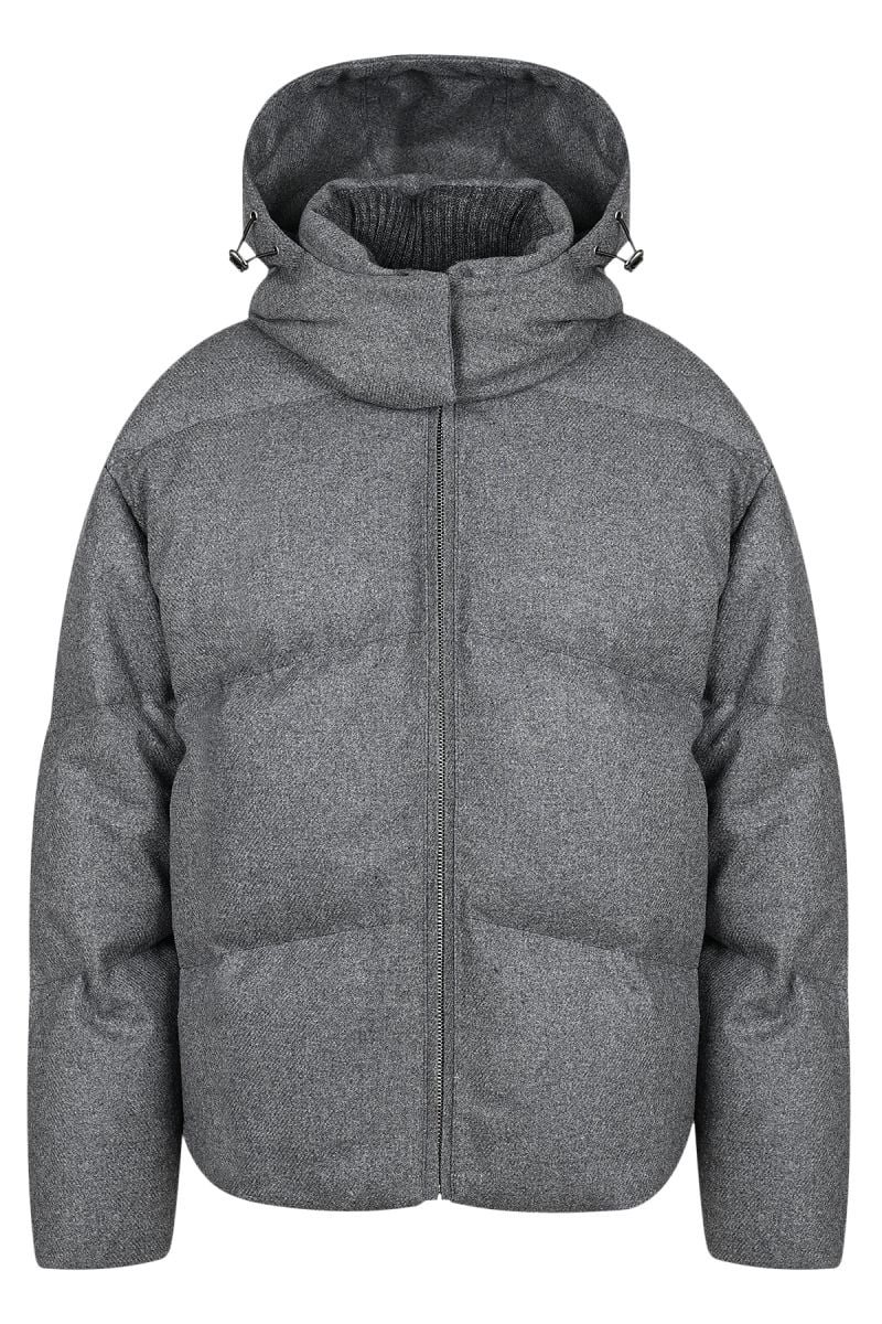 Дамско пухено зимно яке Diamond от непромукаем вълнен плат по технология Rain System 