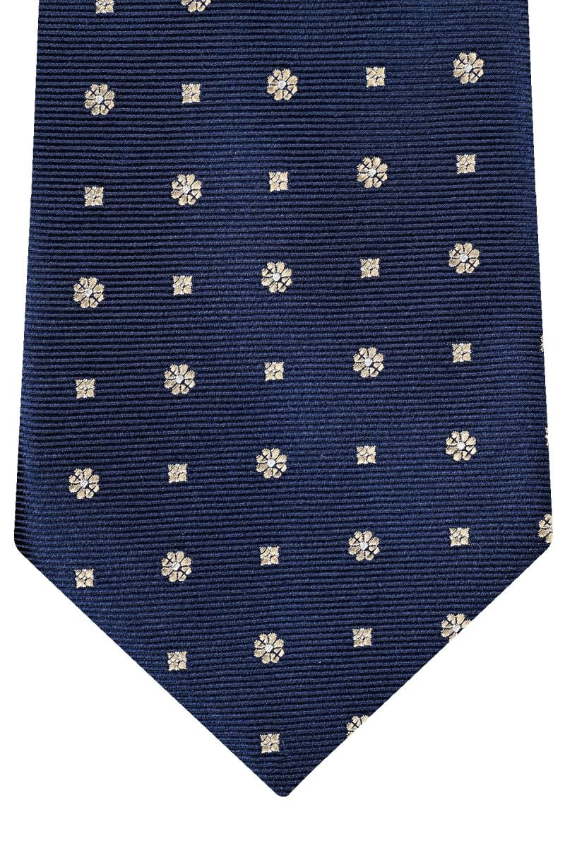 Мъжка тъмносиня вратовръзка Blas от 100% коприна