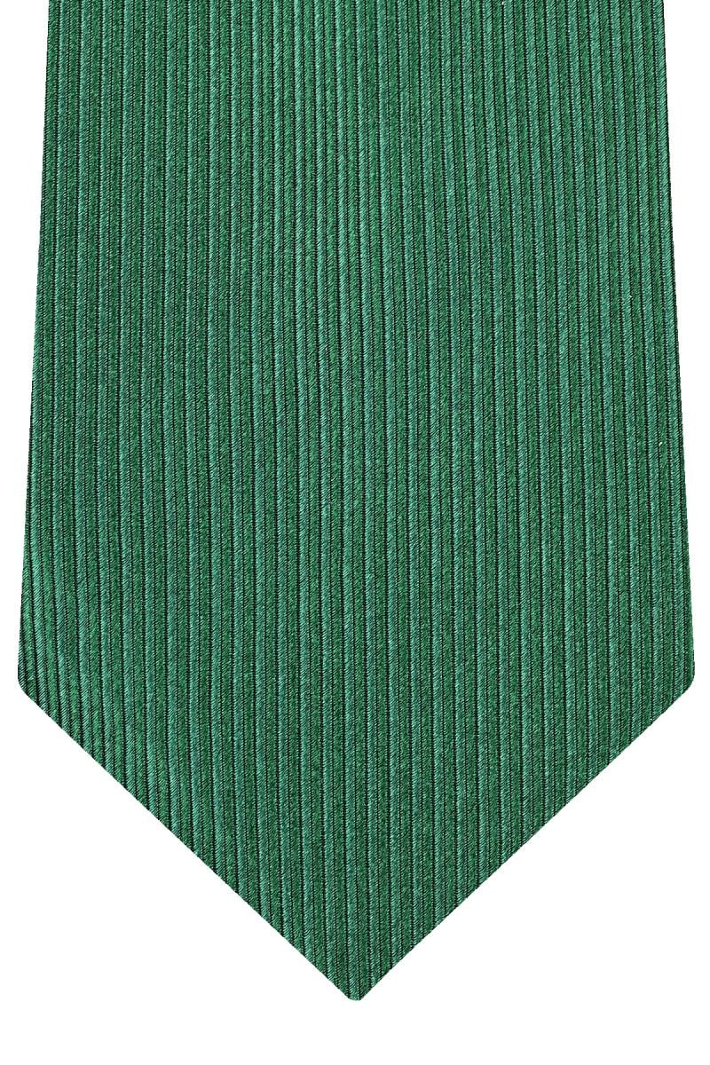 Мъжка класическа зелена вратовръзка от 100% коприна