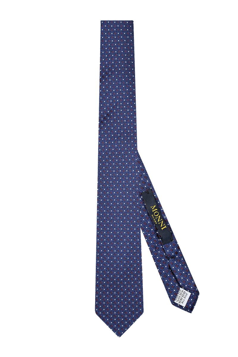 Мъжка тъмносиня вратовръзка Blaze от 100% коприна