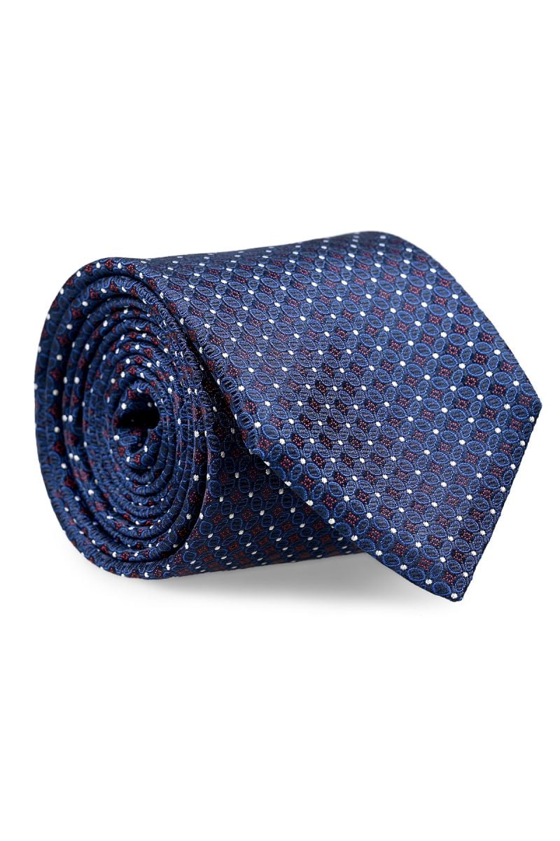 Мъжка тъмносиня вратовръзка Blaze от 100% коприна