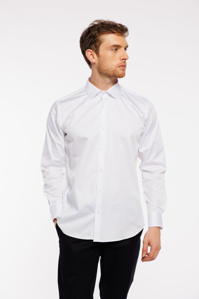 класическа бяла риза