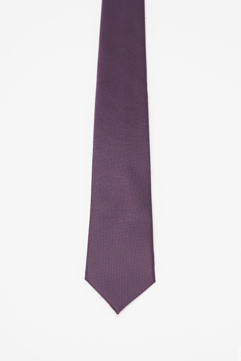 Elegant purple tie