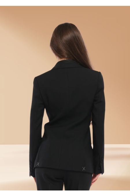 Chiara tailored suit in black 
3