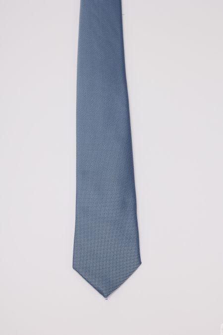 Elegant tie in blue