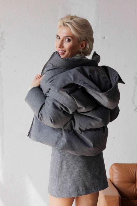 Пухено дамско яке Diamond, подходящо за студено и влажно време със система Rain System