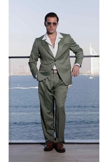 Мъжки елегантен дизайнерски костюм