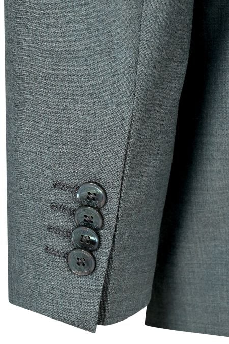 Стилен мъжки костюм в светлосиво за официални поводи