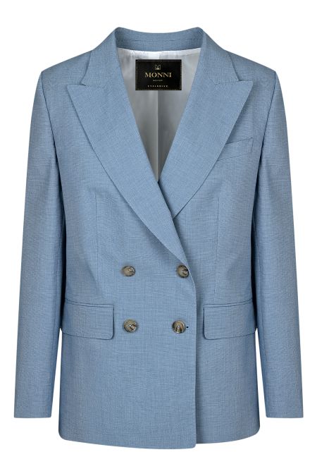 Двуреден дамски костюм в цвят Baby Blue