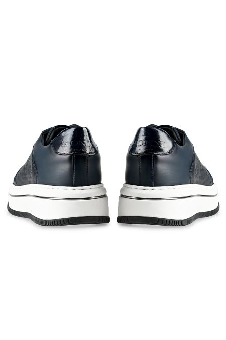 Брандирани с щампи мъжки тъмносини кецове