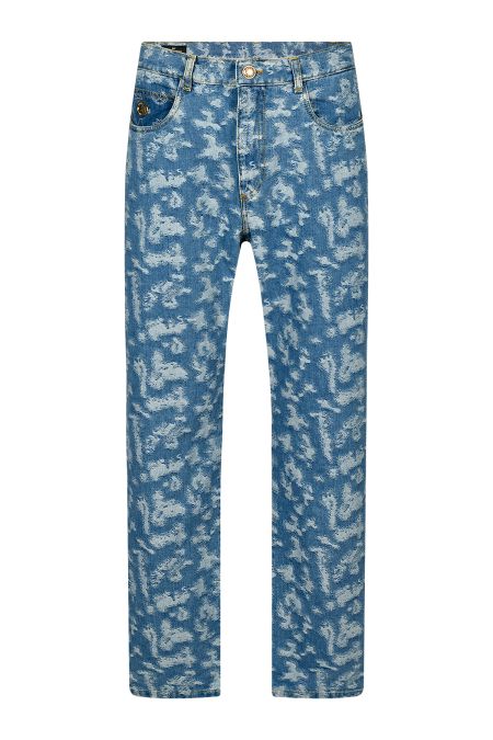 Мъжки луксозни дънки Camoflage в дизайнерска свободна кройка