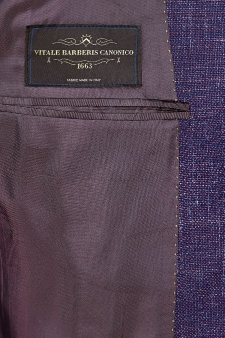 Мъжко сако от италианска вълна и лен