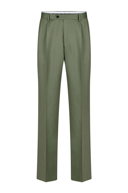 Панталон с две зашити басти за допълнителен обем и стил