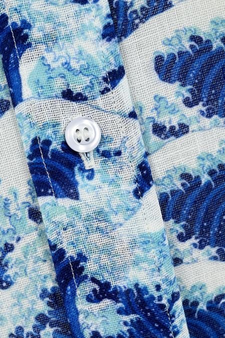 Мъжка риза в принт Shimoda