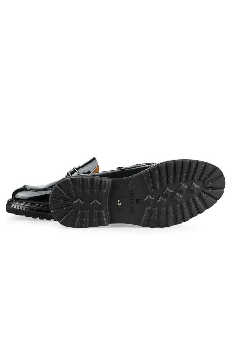 Мъжки мокасини с гумена подметка