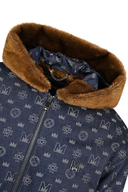 луксозно дънково яке