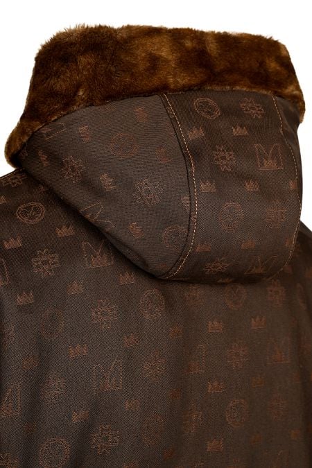 яке от кафяв деним