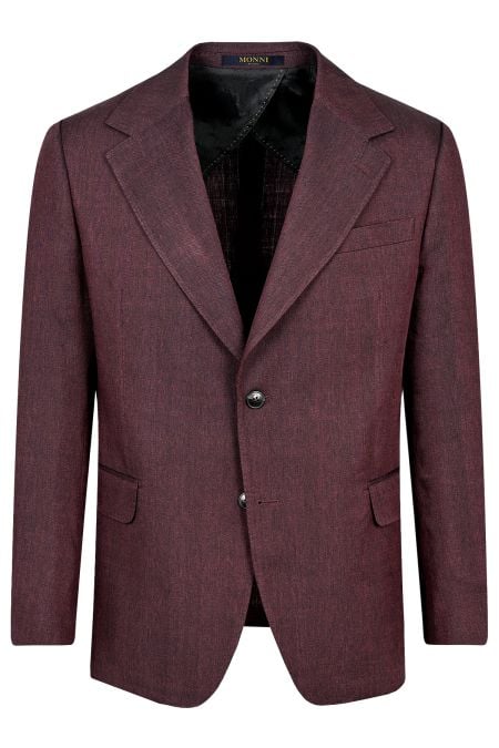 Мъжки костюм в бордо