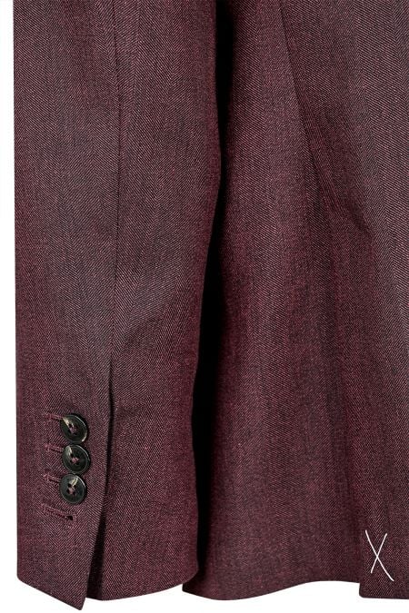 Мъжки бордо костюм