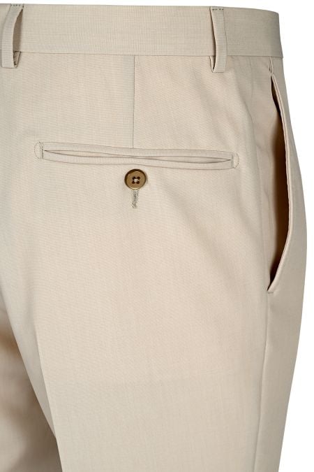 Мъжки спортно-елегантен бежов панталон