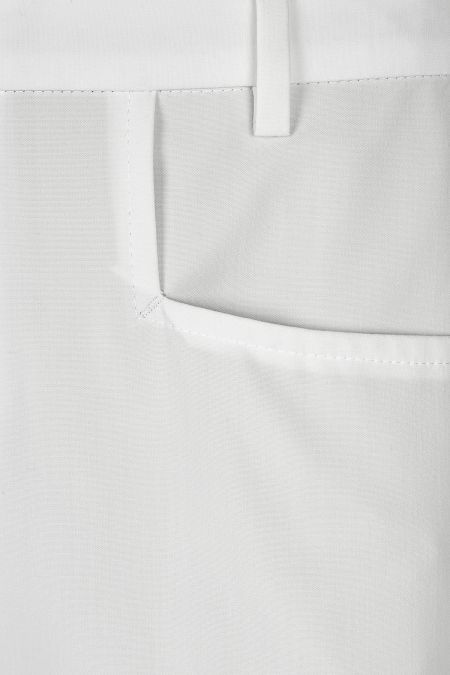 Мъжки дизайнерски бял панталон