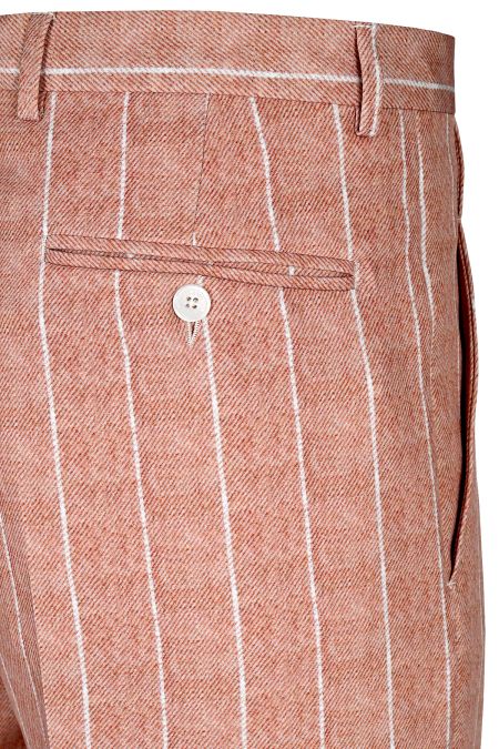 Мъжки панталон в цвят сьомга