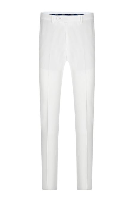 бял мъжки панталон
