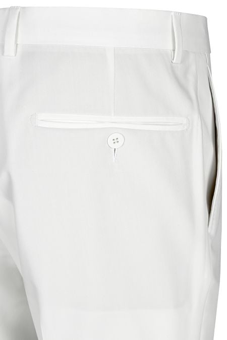 Мъжки спортно-елегантен бял панталон
