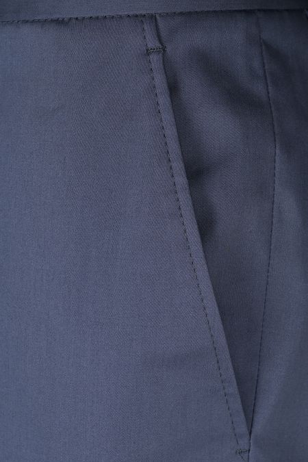 Мъжки чино панталон от сатениран памук