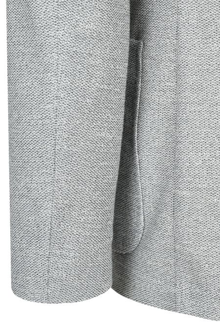 Мъжко вталено спортно сако в светлосиво