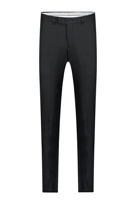 Черен втален смокинг със сатенен ревер