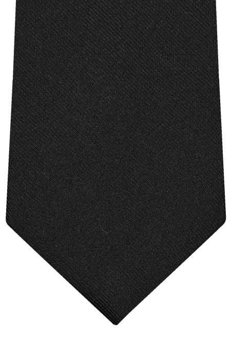Мъжка черна вратовръзка от 100% коприна