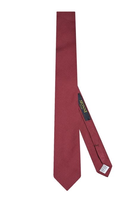Мъжка класическа бордо вратовръзка от 100% коприна