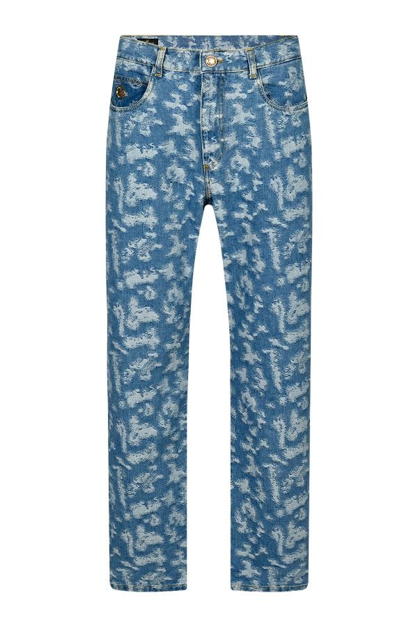 Мъжки луксозни дънки Camoflage в дизайнерска свободна кройка