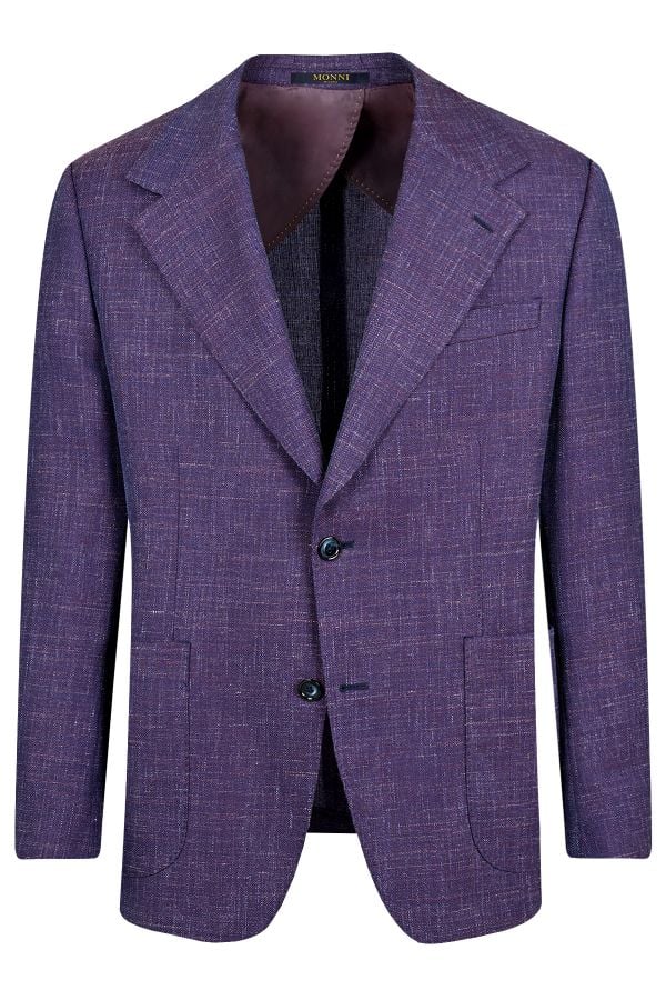 Класическо мъжко сако с модерен характер – Purple Lilac