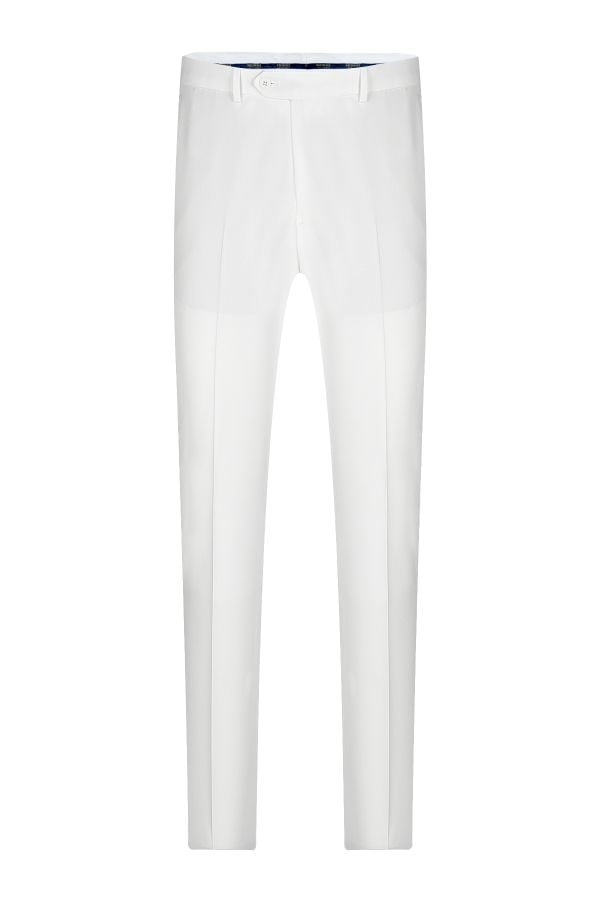 бял мъжки панталон
