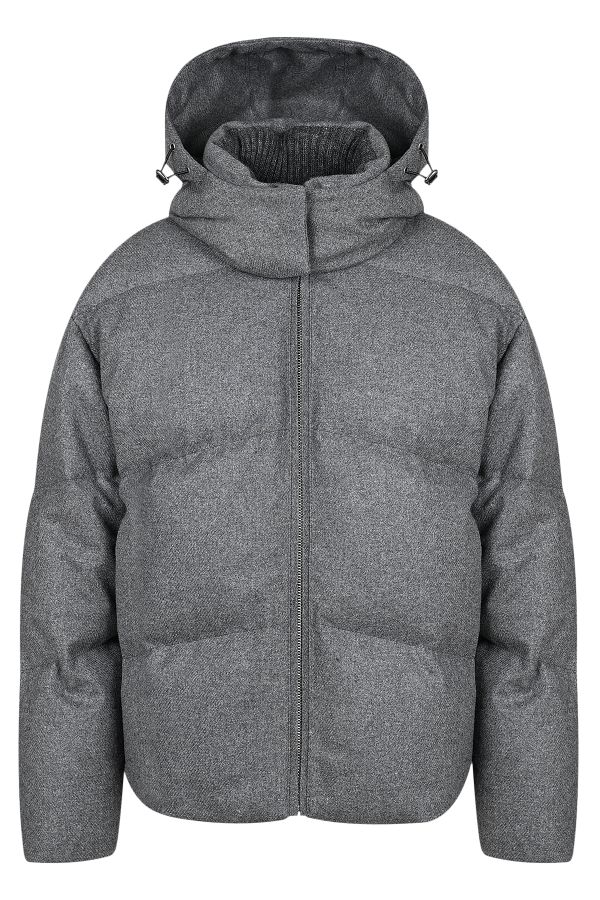 Дамско пухено зимно яке Diamond от непромукаем вълнен плат по технология Rain System 