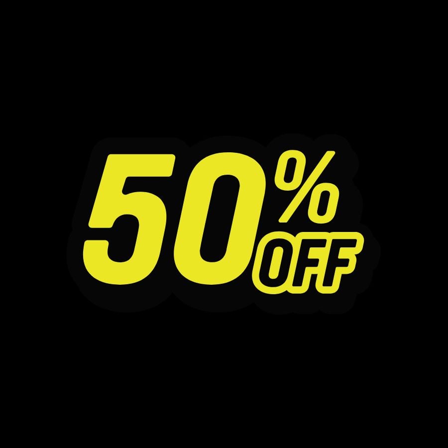 50% OFF