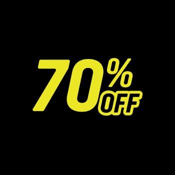 70% OFF